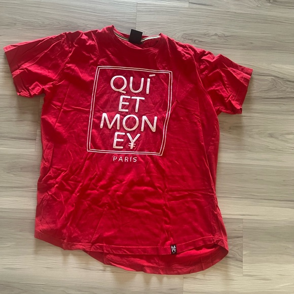 Red Michael cherry Men's T-Shirt size 3XL - Picture 1 of 3